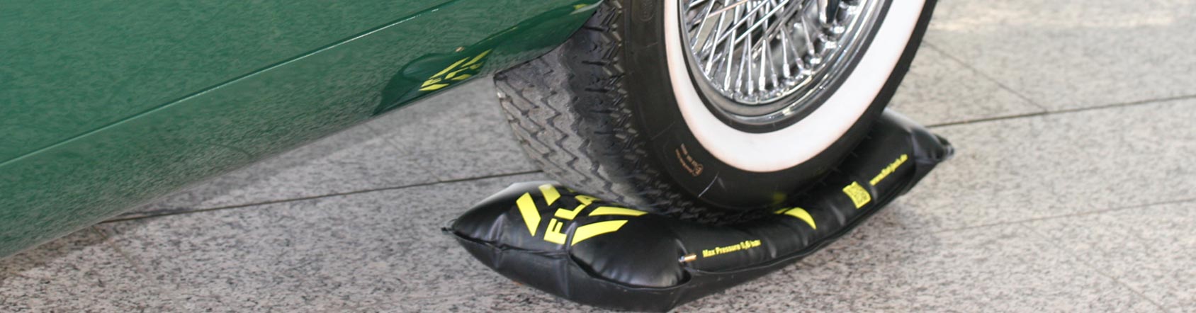 flat-jack Reifen-Luftkissen als Schutz vor Standplatten - jetzt bestellen